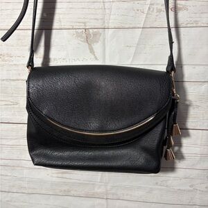 Elegant Black Crossbody Bag Lauren Conrad